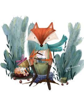 Little Fox By Dong Zao