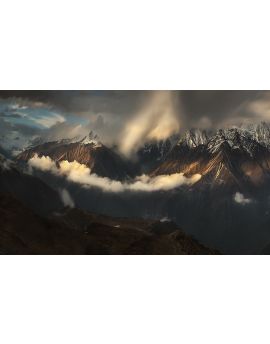 Mountains Surrounded By Clouds By Du Wuchao
