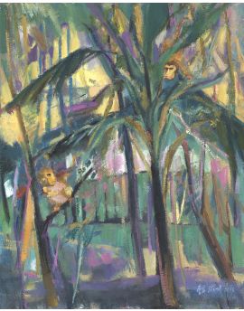 Two Naughty Monkeys By Gu Yujing