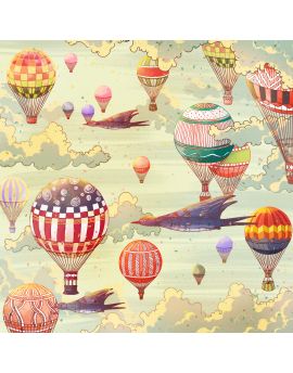 Romantic Hot-Air Balloons By Hu Shangmin