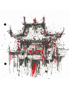 Chinese Gateway By Huang Xuankun