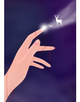 Hello,Deer Elf By Li Lulu