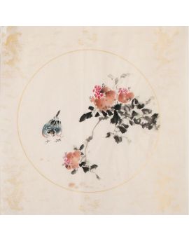 Abstract Flowers And Birds 2