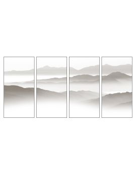 Abstract Mountain Range 3