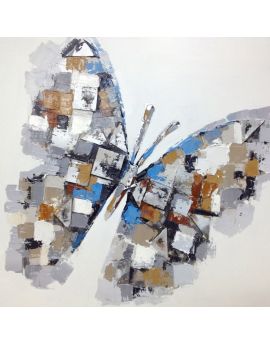 Colorful Plaid Butterfly