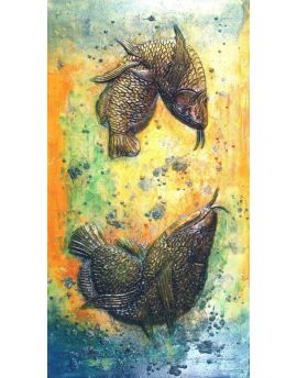 Carps Jumping Over The Dragon Gate