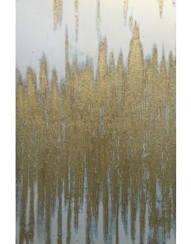 Gold Abstract Art 1