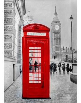 London Red Telephone Booth
