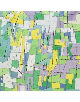 Green Mosaic Artwork Ⅱ