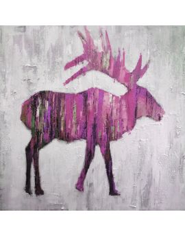 Purple-Striped Reindeer