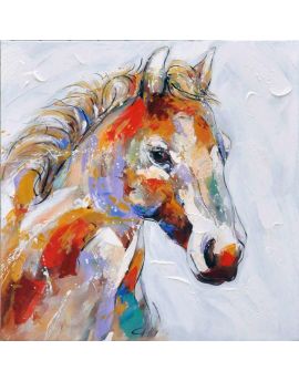Colorful Horse Head
