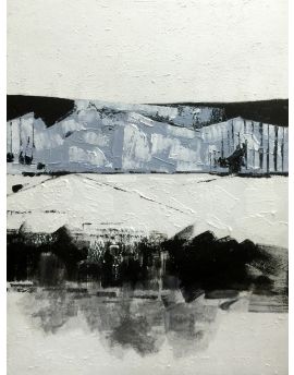 Abstract White And Black