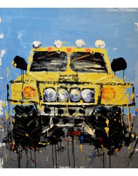 Yellow Off- Road Vehicle