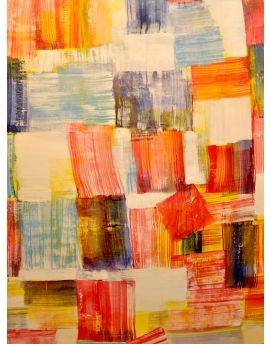 Colorful Grids Wall Art Ⅲ