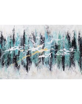 Violent Storm And Roaring Waves