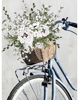 Flowers In Bike Basket 3