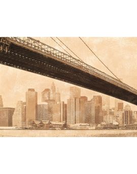 Old Photo Of Manhattan