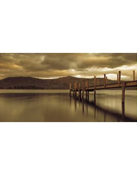Landscape Of Lake And Hills