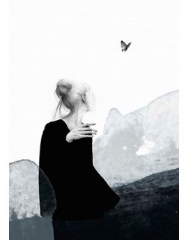 Girl Overlooking