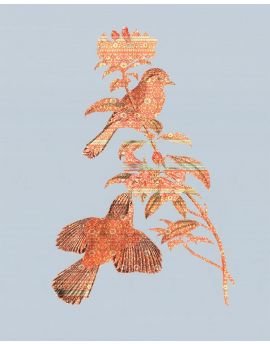 Red Couple Birds