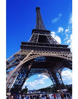 Looking Up At Eiffel Tower
