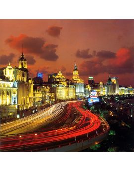 Gorgeous Night View Of Shanghai Bund