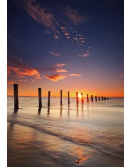 Colorful Sunset Beach