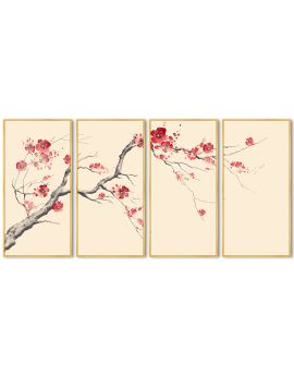 Branch Of Plum Blossoms