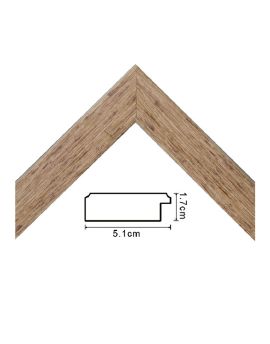 Modern Frame, width 51mm, thickness 17mm, SOAPS1030503TI