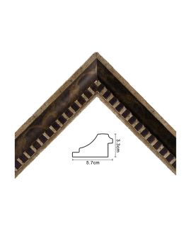 Classical Frame, width 57mm, thickness 33mm, SOAPS1030603XE