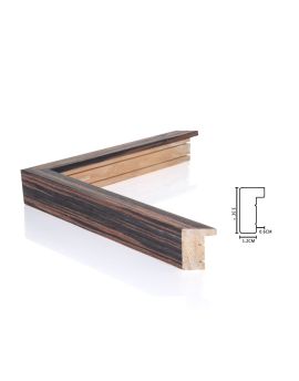 Modern Frame, width 18mm, thickness 33mm, SOASF1013058CF