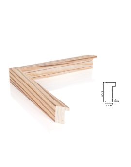Modern Frame, width 18mm, thickness 33mm, SOASF1013060CH