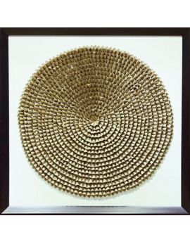 3D Golden Paper Artwork