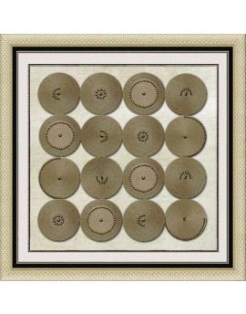 3D Round Paperboards Artwork