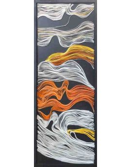 3D Luxurious Abstract Paper Artwork