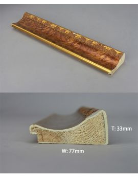 Classical Frame, width 77mm, thickness 33mm, SOAWF1013042BP