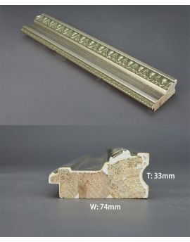 Classical Frame, width 74mm, thickness 33mm, SOAWF1013049BW