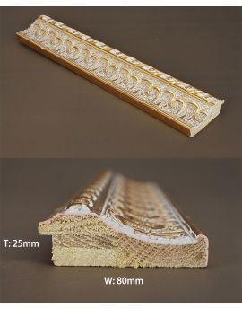 Classical Frame, width 80mm, thickness 25mm, SOAWF1013052BZ