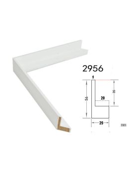 Solid Wood Frame, width 5mm, thickness 56mm, SOAWF2021143FM