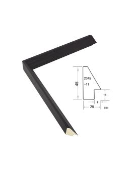 Solid Wood Frame, width 25mm, thickness 45mm, SOAWF2021204HV