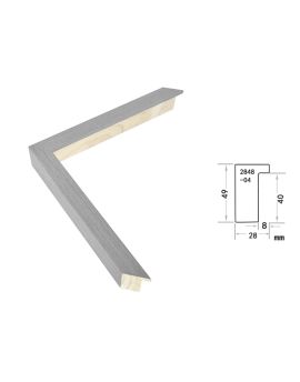 Solid Wood Frame, width 28mm, thickness 49mm, SOAWF2021216IH