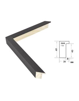 Solid Wood Frame, width 28mm, thickness 49mm, SOAWF2021217II