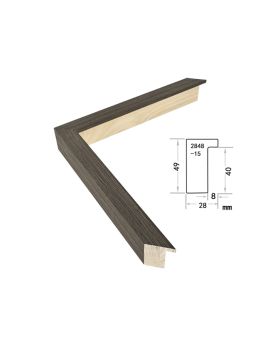 Solid Wood Frame, width 28mm, thickness 49mm, SOAWF2021218IJ