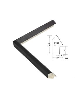 Solid Wood Frame, width 29mm, thickness 48mm, SOAWF2021225IQ