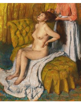 Woman Having Her Hair Combed By Edgar Degas