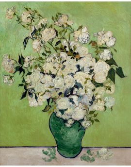 Vase Of Roses,1890 By Vincent Van Gogh