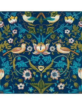 Birds And Flowering Branches
