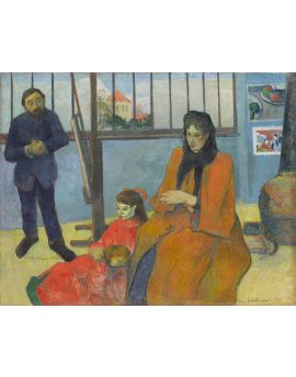 The Schuffenecker Family By Paul Gauguin
