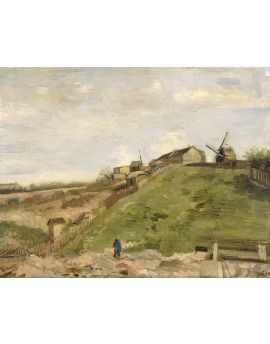 The Hill Of Montmartre,1886 By Vincent Van Gogh