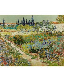 Garden At Arles By Vincent Van Gogh